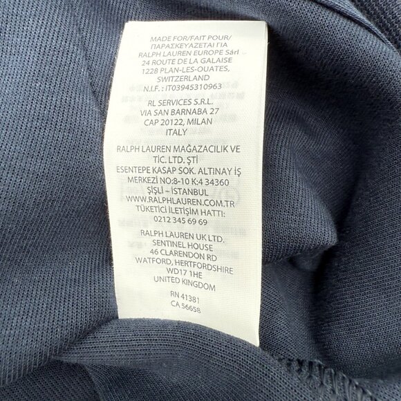 NWT Polo Ralph Lauren Full Zip Fleece Hoodie Men’s XXL Navy Pony Logo Casual - Picture 8 of 11